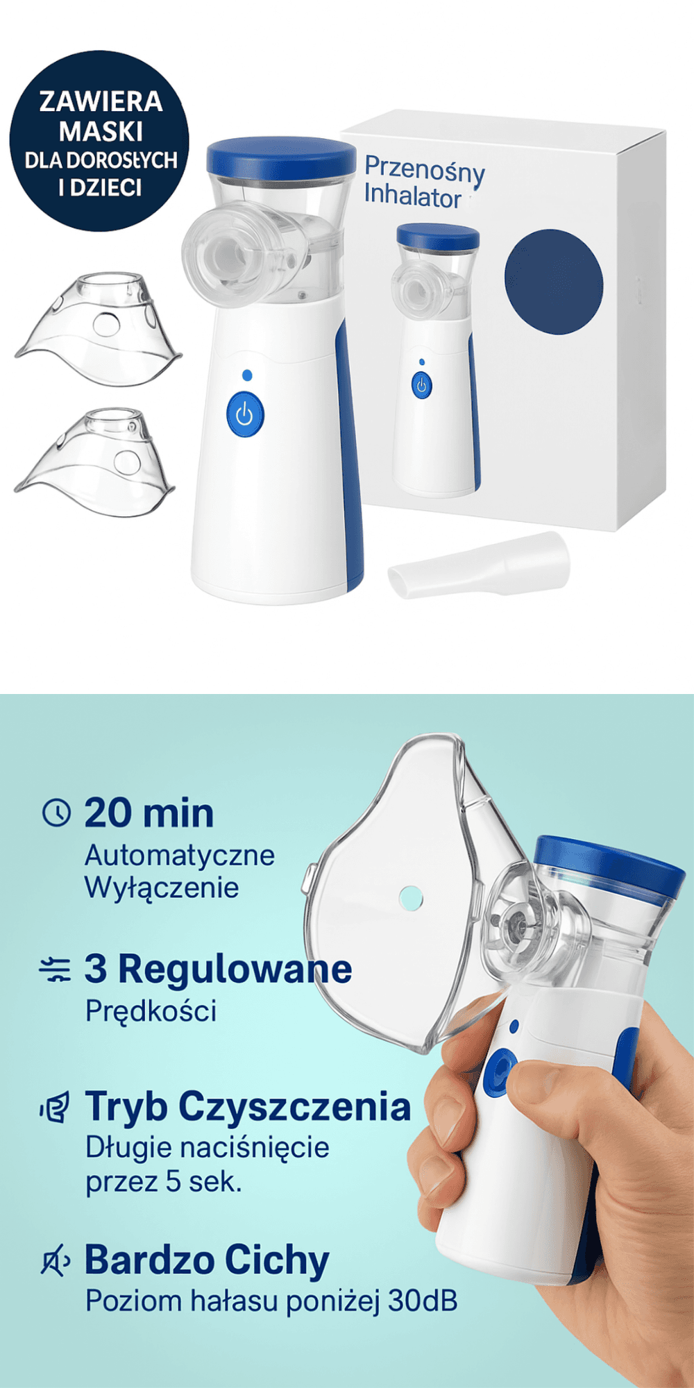 Natychmiastowa ulga w oddychaniu dzieki Lunoo™