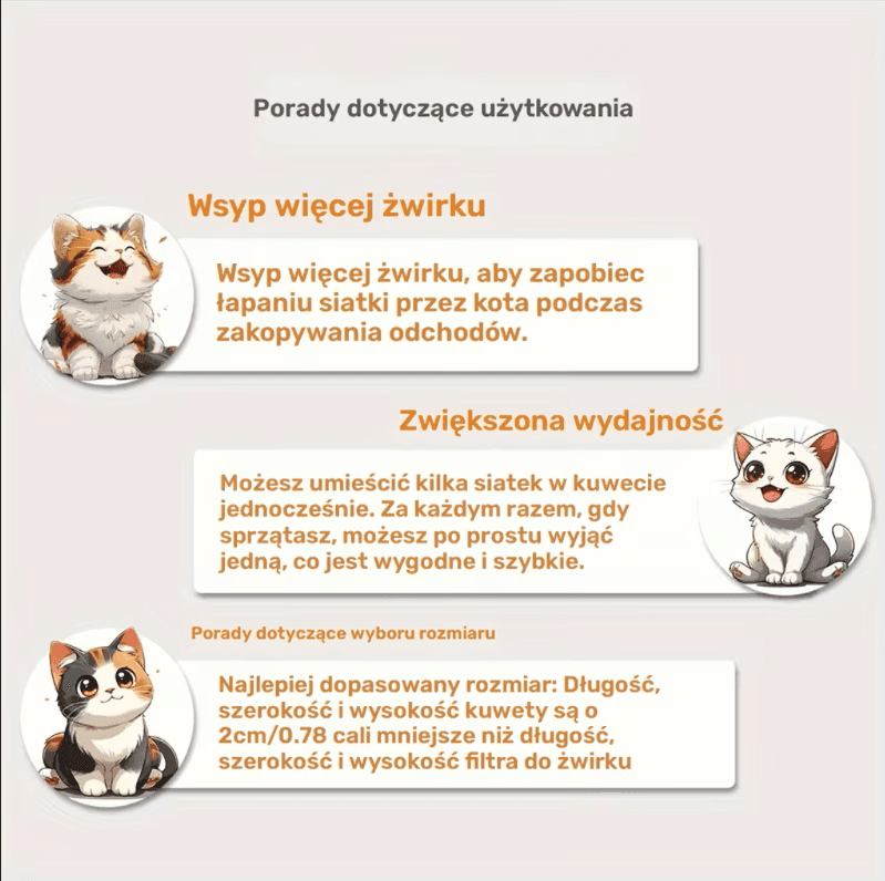 Wkład do kuwety dla kota CATNET™ – czystość w kilka sekund!